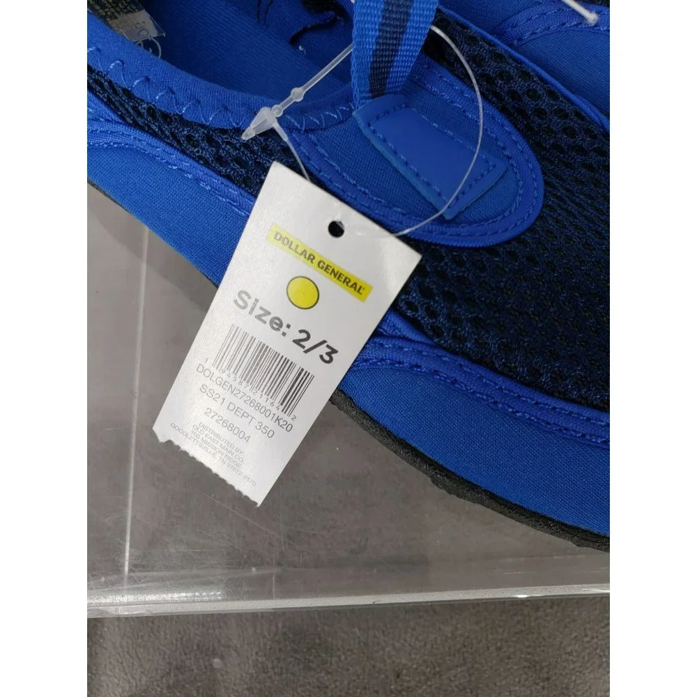 OT Revolution Blue Black Size 2/3 Boys Water Shoes‎